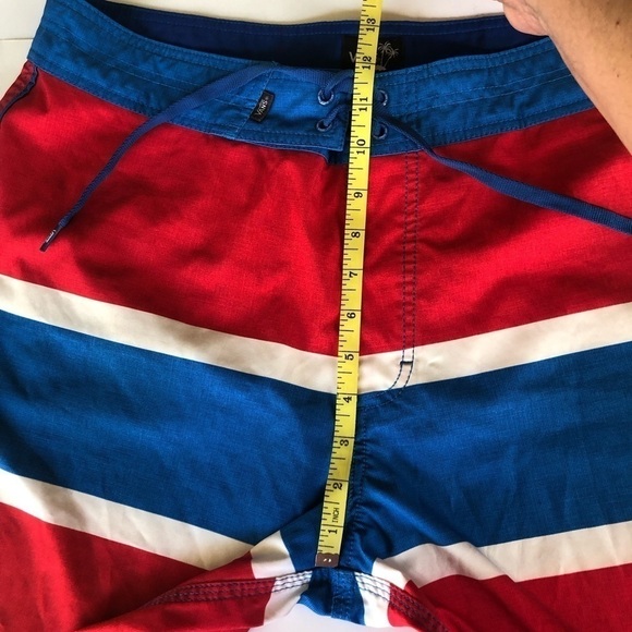 Vans Men's Off The Wall Stretch Ghost Trees Colorblock Board Shorts Size 34 - Picture 14 of 16